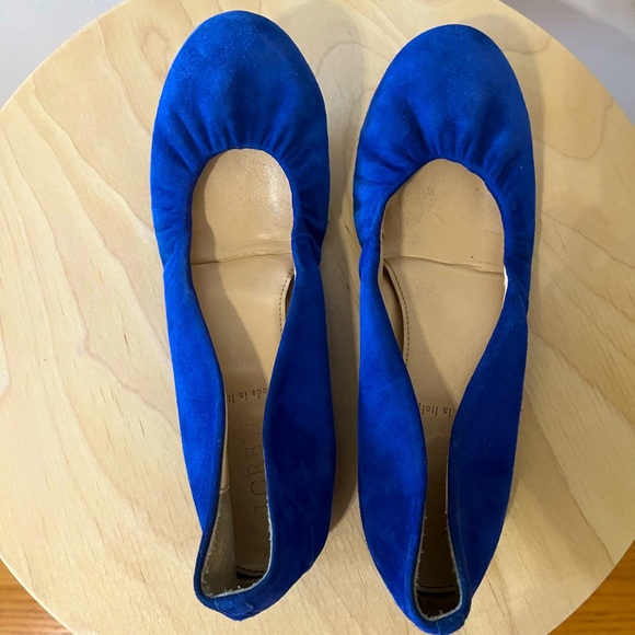 J Crew flats, blue - Picture 2 of 3